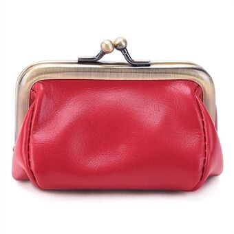 K095 Retro Håndlavet Møntpung Clutch Pengetaske Toplag Kohud Kvinder Pige Pung