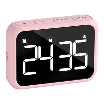 FY501 100-minutters Countdown Timing LED Digital Display Køkken Timer Lektie Læring 3 Gear Volumen Timer