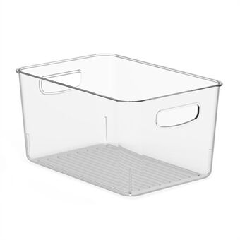 TY-9049 Transparent PET Madorganizer Køleskabsopbevaringsboks, Størrelse L (BPA-fri, ingen FDA)