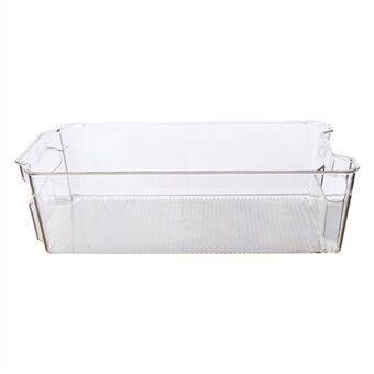 TY-0638 Køkken Køleskab Fødevareorganisator Transparent PET Opbevaringsboks, Størrelse S (Fri for BPA, Ingen FDA)