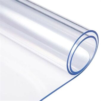 60x100CM PVC Bordunderlag 1.5MM Tykkelse Spisebord Beskytter Skrivebordsmåtte