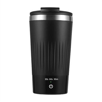 300ml Self Stirring Mug Auto Self Mixing Stainless Steel Cup with Lid 3 Speeds for Coffee Tea Hot Chocolate