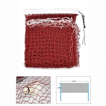 Portable Outdoor Standard Badminton Net for Professional Sports Training Game, 6.1m*76cm