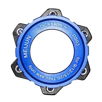 MEIJUN DS03 44mm Cykelnav Skivebremse Rotor Adapter Frihjuls Gevind Nav 6 Bolt Flange Adapter