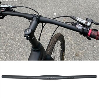 TOSEEK Mountainbikestyr i fuld kulfiber 31,8 mm MTB-cykeludskiftningsdel - fladt styr 660 mm