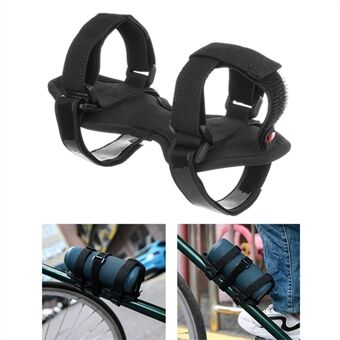 Telefon POWER 2 stk. cykelhøjttalerbeslag Justerbar trådløs højttalerrem Universal cykelstyr Sound Bar Holder Flaskeholder