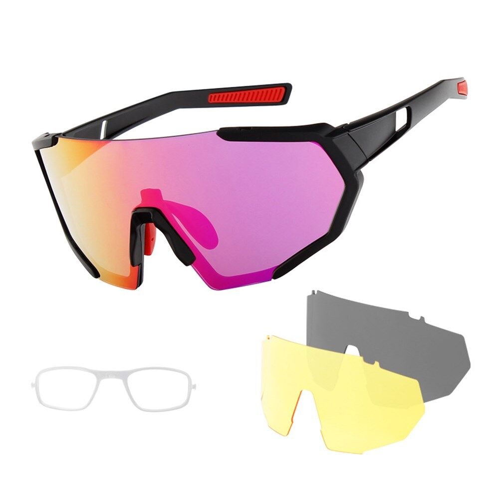 XQ-547 vindtætte Mænd Kvinder Sport Anti-UV solbriller Polariserede beskyttelsesbriller