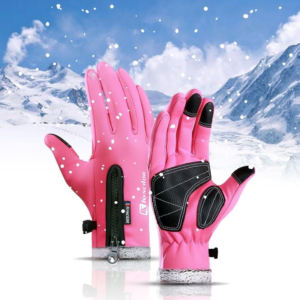 KYNCILOR Til Outdoor træningsarbejde Vinter varme handsker vindtætte vandtætte handsker