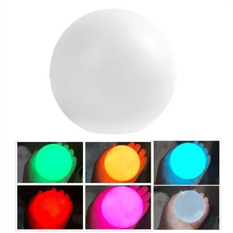 Pool Floating Ball Light Dimming RGBW 16 Farver LED-lys til have og gård-dekoration