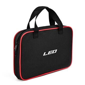 LEO 28256 20-Grid Polyester + PP Squid Hook Storage Bag Fiskeagn Opbevaringspose til blød agn