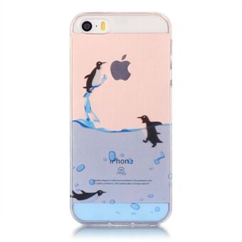 IMD TPU Skin Case Clear Cover for 5 / 5S / SE 2013