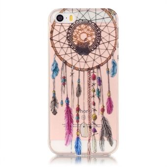 Clear Phone Case IMD TPU Back Cover for 5 / 5S / SE 2013