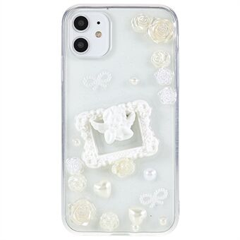 Anti-Scratch Case for 11  Epoxy TPU Phone Protector Shockproof Phone Cover Decorated with 3D Pattern