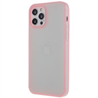 Til 12 Pro 6,1 tommer anti-fingeraftryk mat TPU telefoncover med lysende, noctilucent ramme Stødsikker telefoncover