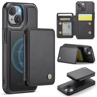 JEEHOOD J05 Til 13 Kortpladser Etui Læder+TPU Telefoncover Aftageligt Design