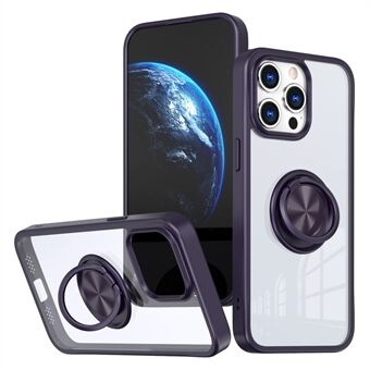 Til 13 Pro Cover TPU+PC Kickstand Klar Telefon Cover Arbejder med Magnetisk Bilholder