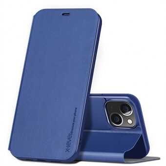 X-LEVEL Farverig-? Series til iPhone 14  Ultra Slim Telefoncover Magnetisk Stand Fuld beskyttelse PU Læder Mobiltelefoncover