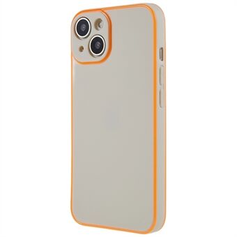 Til 14 Glowing Luminous Frame Telefoncover Ensfarvet TPU-kamerabeskyttelse bagcover