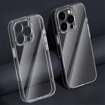 Til 14 Pro Max Clear Case TPU+Hærdet Glas Beskyttende Telefoncover