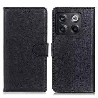 Til OnePlus 10T 5G / ACE Pro 5G Litchi Texture Wallet Flip Case PU-læderstativ Magnetisk Stand Beskyttelsescover