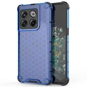 Til OnePlus 10T 5G / ACE Pro 5G telefoncover Honeycomb Textured Shockproof Cover TPU + PC-telefoncover