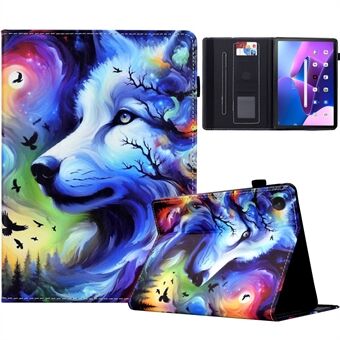 Til Lenovo Tab M10 (Gen 3) Etui Mønster Print Kortholder Læder Tablet Stander Cover