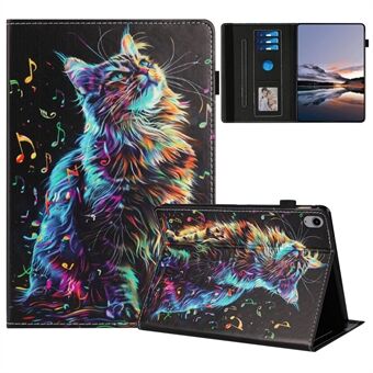 For Lenovo Tab P11 Gen 2 Etui Mønster Læder Tablet Cover med Auto Sleep / Wake, Kortholder