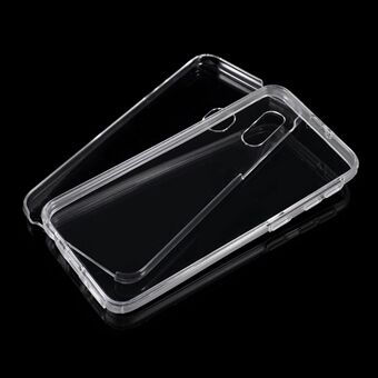 Stødsikker klar PC + TPU telefon cover til Samsung Galaxy A40