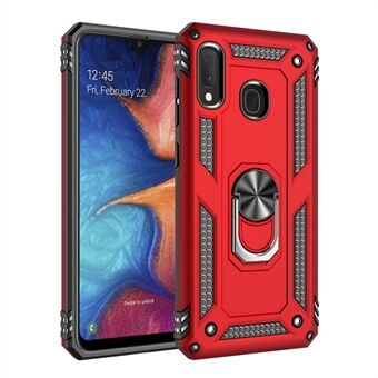 Hybrid PC TPU Kickstand Armor Phone Case Shell for Samsung Galaxy A20e