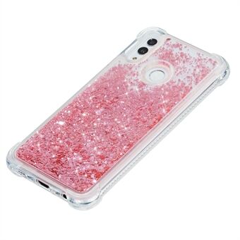 Glitter Powder Solid Color Quicksand TPU Shell til Samsung Galaxy A20e