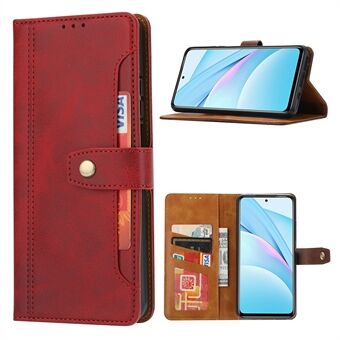 Læder Wallet Stand Beskyttende Cover til Samsung Galaxy A71 SM-A715 Cover