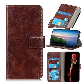 Til Samsung Galaxy S20 Plus Crazy Horse Vintage læderpung-etui Shell