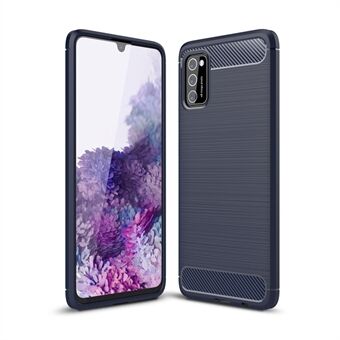 Kulfiberbørstet TPU-skal til Samsung Galaxy A41 (global version)