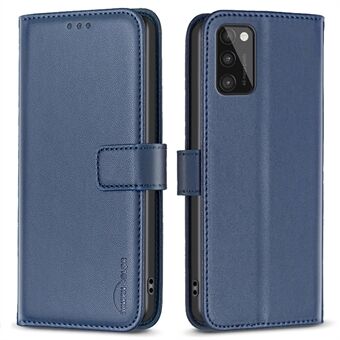 BINFEN COLOR BF17 til Samsung Galaxy A41 (global version) Pung Læder Telefon Cover Stand Magnetisk etui