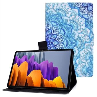 For Samsung Galaxy Tab S7 T870/Galaxy Tab S8 X700 X706 Anti-drop Pattern Printing Leather Tablet Case Protective Cover translated to Danish:
 
Til Samsung Galaxy Tab S7 T870/Galaxy Tab S8 X700 X706 Anti-drop Mønster Udskrivning Læder Tablet Etui Beskyttel