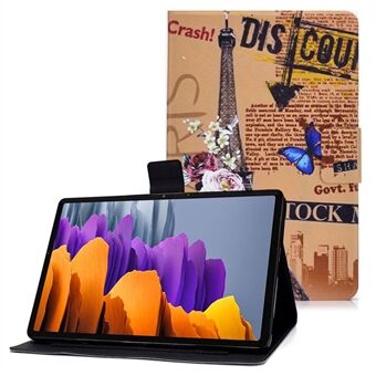 For Samsung Galaxy Tab S7 T870/Galaxy Tab S8 X700 X706 Anti-drop Pattern Printing Leather Tablet Case Protective Cover would be translated as:

For Samsung Galaxy Tab S7 T870/Galaxy Tab S8 X700 X706 Anti-drop Mønstret Print Læder Tablet Etui Beskyttende C