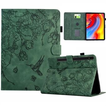 Til Samsung Galaxy Tab S8 X700 X706 / Tab S7 T870 T875 Etui Kort Holder Læder Tablet Cover