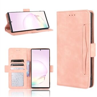 Flere kortspor Wallet Shell læder mobiltelefon etui til Samsung Galaxy Note20 Ultra / 20 Ultra 5G