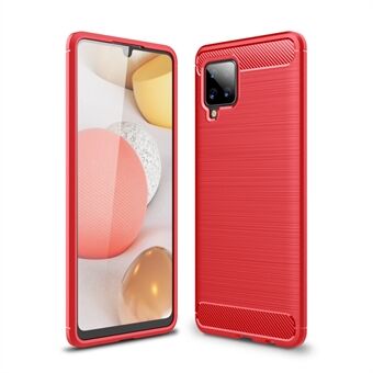 Kulfiber TPU telefon etui til Samsung Galaxy A42 5G