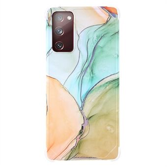 Laser Marble IMD TPU + PC Fall Protection Mobiltelefon Case Cover til Samsung Galaxy S20 FE 2022/S20 FE/S20 FE 5G/S20 Lite