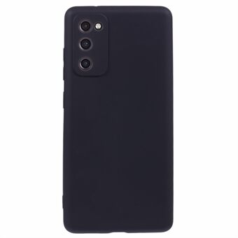 X-LEVEL til Samsung Galaxy S20 FE 5G / S20 FE / S20 FE 2022 / S20 Lite TPU Telefonetui Flydende Silikone Tekstur Telefoncover - Sort