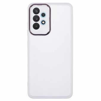 DKSM-serien til Samsung Galaxy A32 4G (EU-version) cover med elektropletteret kameraramme og TPU-telefoncover