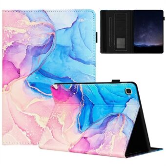 For Samsung Galaxy Tab A7 Lite 8.7-tommer T220 Etui PU Læder Marmor Design Smart Cover