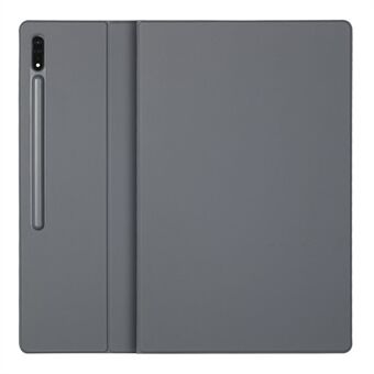 Køb i Store Mængder til Samsung Galaxy Tab S8+ / S7+ / S7 FE Etui med Pen Slot, PU Læder Tablet Cover med Stand, Auto Wake/Sleep