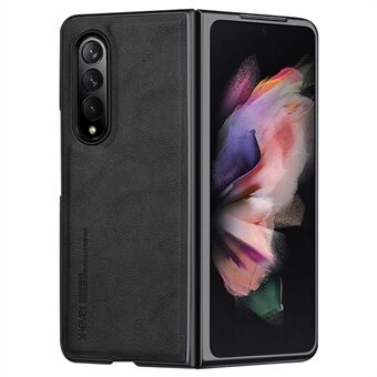 X-LEVEL Bojue-3-serien til Samsung Galaxy Z Fold3 5G-etui Antiridse Læder+TPU+PC Mobilcover