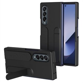 Til Samsung Galaxy Z Fold3 5G Etui Kickstand Håndledsrem PC+Silikone Telefoncover