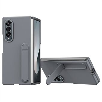 Til Samsung Galaxy Z Fold3 5G taske med kickstand, PC-telefoncover med legeret linsering