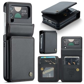 CASEME C22-serien til Samsung Galaxy Z Flip3 5G-etui Litchi tekstur RFID-blokerende mobiltelefon-cover