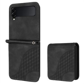 Til Samsung Galaxy Z Flip3 5G Mobilcover YX0060 Elefanthovedmønster Stødsikkert cover