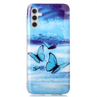 Let Slank Noctilucent Lysende Drop-proof Blød TPU Beskyttende Telefon Case Shell til Samsung Galaxy A13 5G / A04s 4G (164,7 x 76,7 x 9,1 mm)